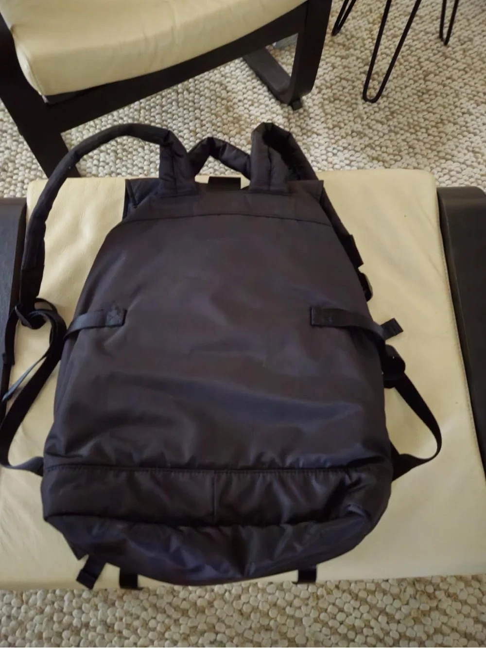 Ganni Tech Backpack with Buckle Straps. NWT